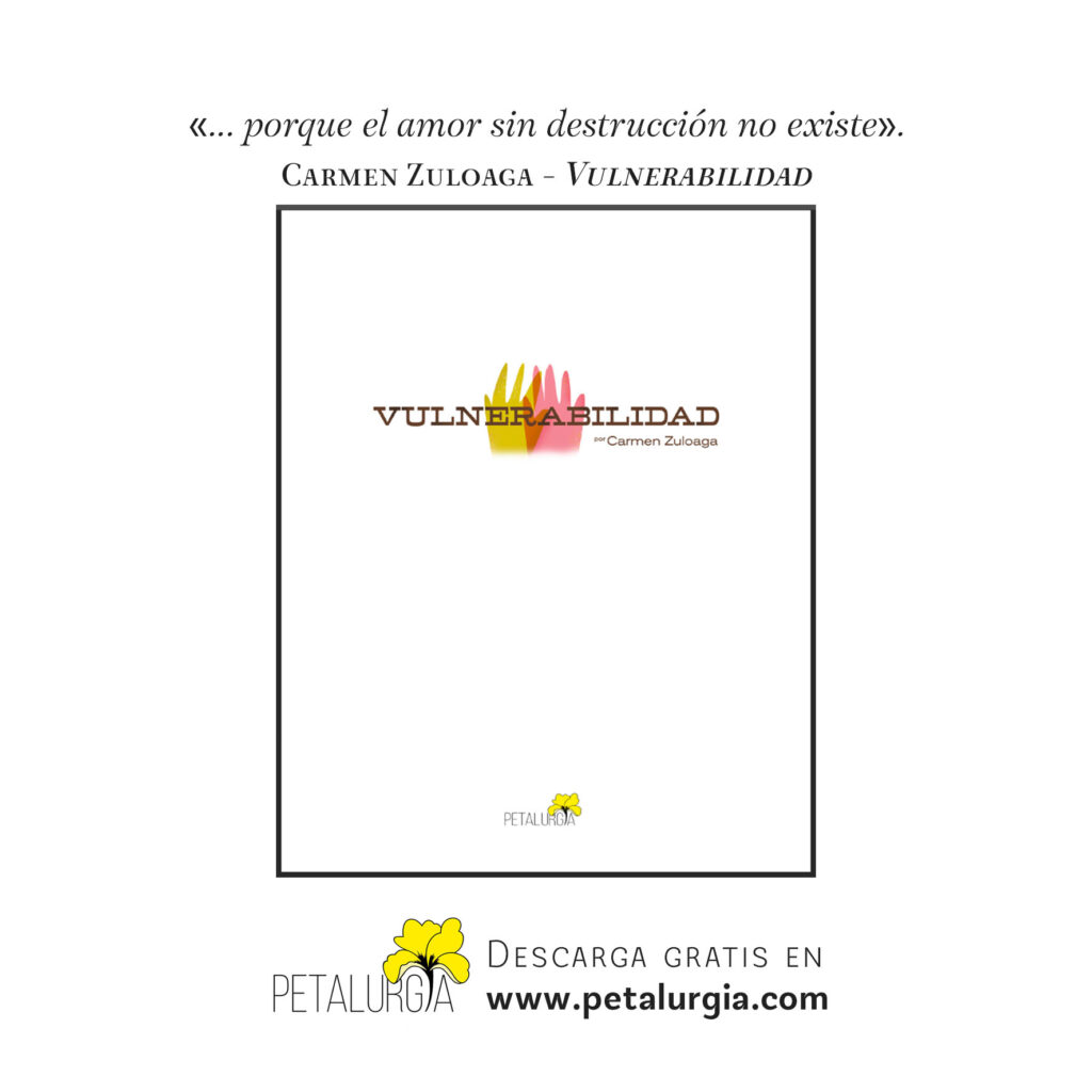 Vulnerabilidad de Carmen Zuloaga, ilustrado por Victoria Fernández / Petalurgia, 2022
